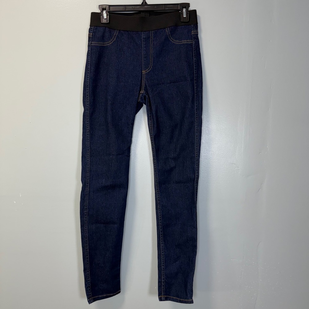 Karen Kane Womens Skinny Jegging Jeans Blue Pull On Stretch Size 4 L66513